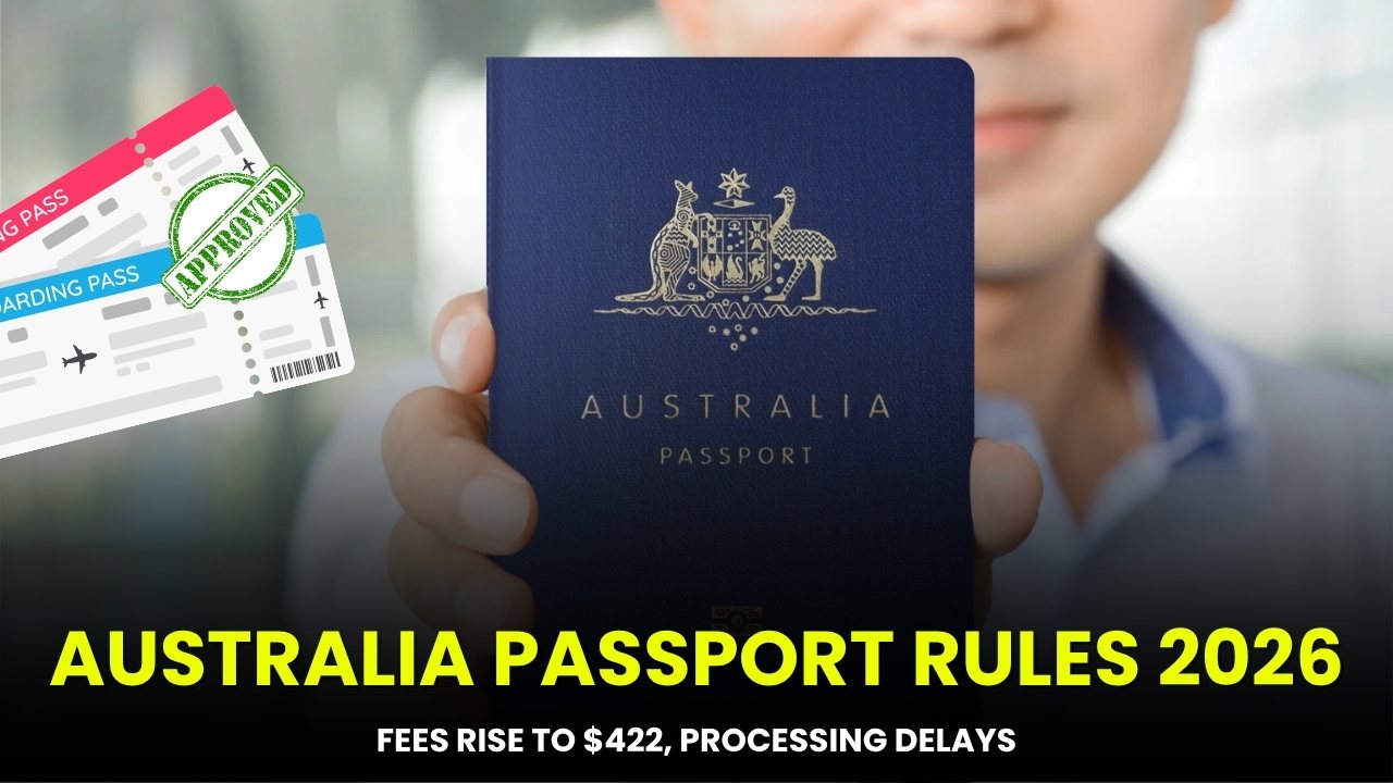 Australia Passport Rules 2026: Fees Rise To $422, Processing Delays, and Strict Airline Checks Travelers Must Know